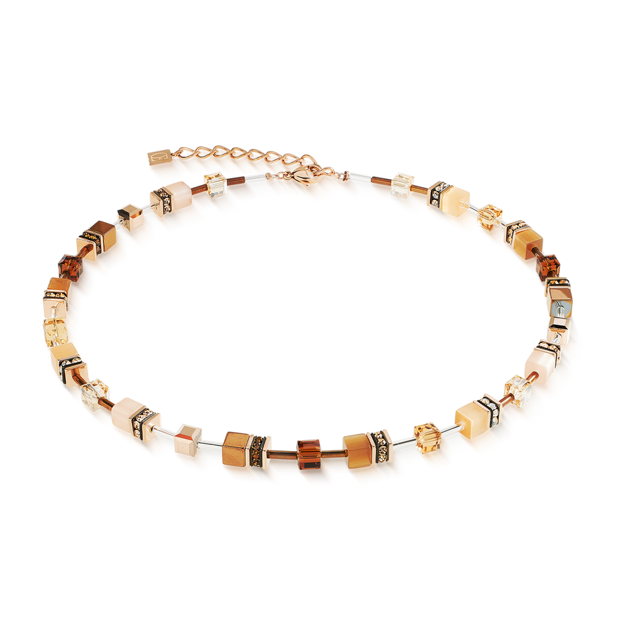 Collana GeoCUBE® Iconic Mocha Mousse