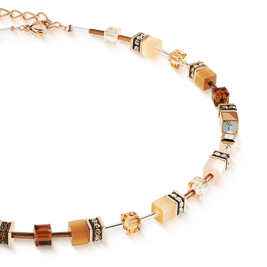 Collana GeoCUBE® Iconic Mocha Mousse