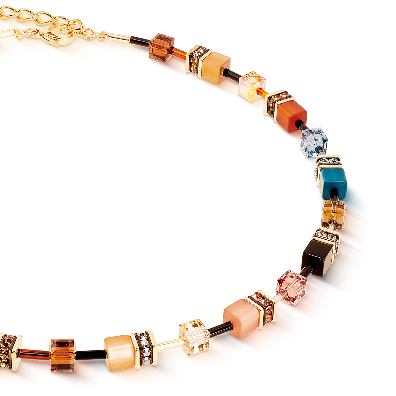 Collana GeoCUBE® Iconic Earth Mirage oro