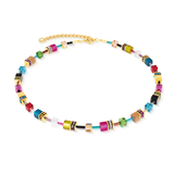 Collana GeoCUBE® Iconic Multicolor Joy oro