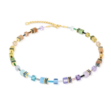Collana GeoCUBE® Iconic Multicolor Boho oro