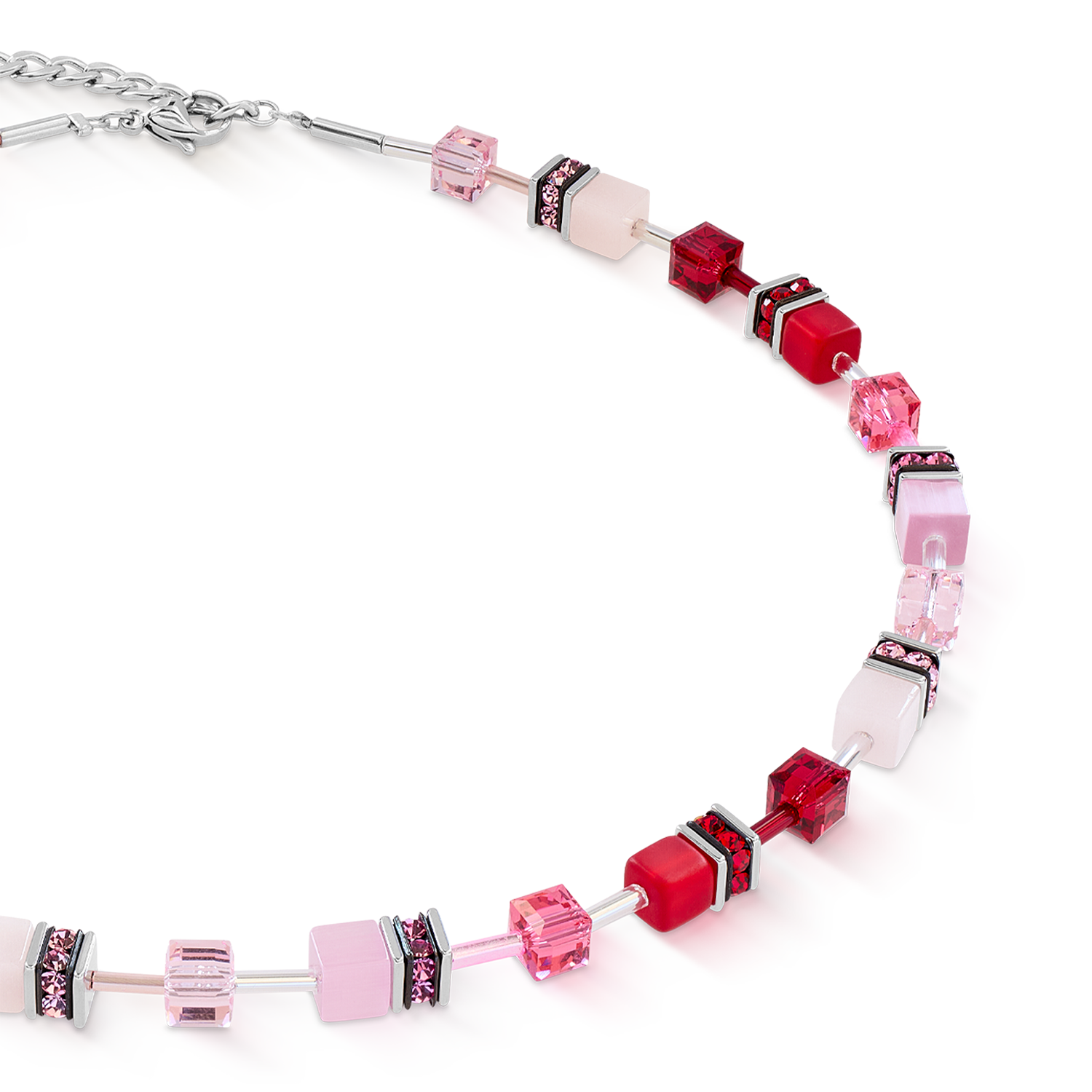 Collana GeoCUBE® Iconic rosé blush