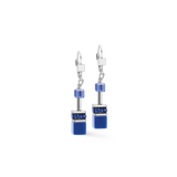 Orecchini GeoCUBE® Iconic Azure Spirit argento