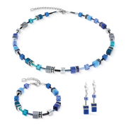 Orecchini GeoCUBE® Iconic Azure Spirit argento