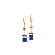 Orecchini GeoCUBE® Iconic Azure Glow oro