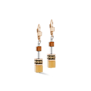 Orecchini GeoCUBE® Iconic Mocha Mousse