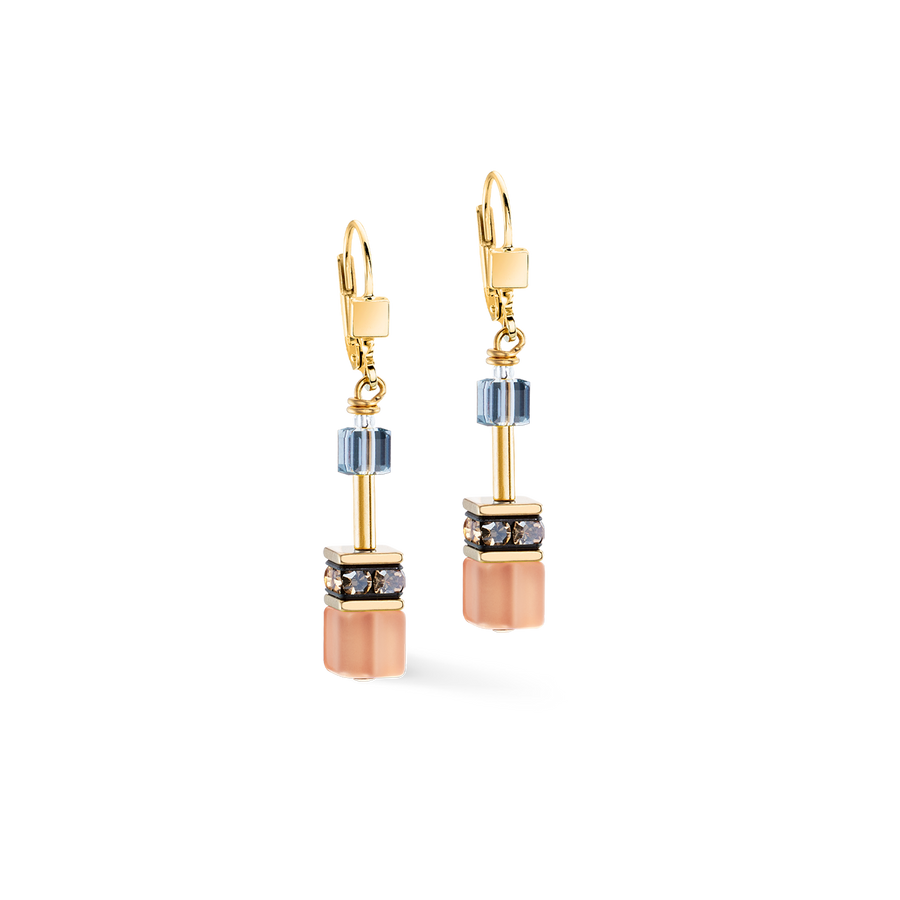 Orecchini GeoCUBE® Iconic Earth Mirage oro