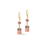 Orecchini GeoCUBE® Iconic golden Blush