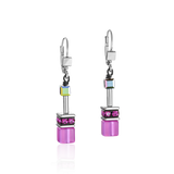 Orecchini GeoCUBE® pink