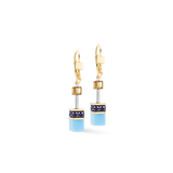 Orecchini GeoCUBE® Iconic Multicolor Joy oro