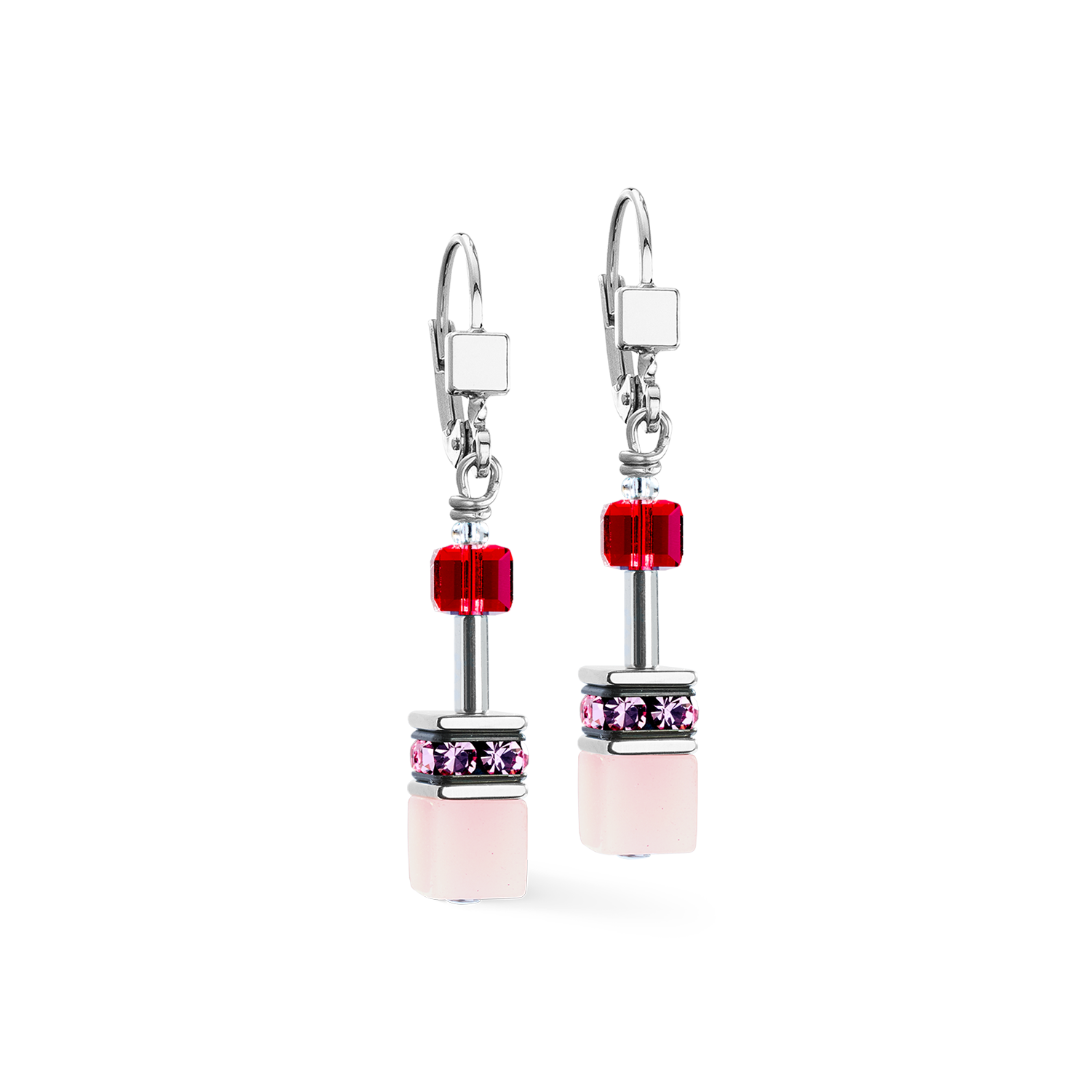 Orecchini GeoCUBE® Iconic rosé blush