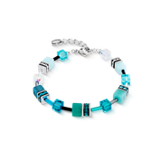 Bracciale GeoCUBE® Iconic Teal argento