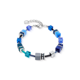 Bracciale GeoCUBE® Iconic Azure Spirit argento