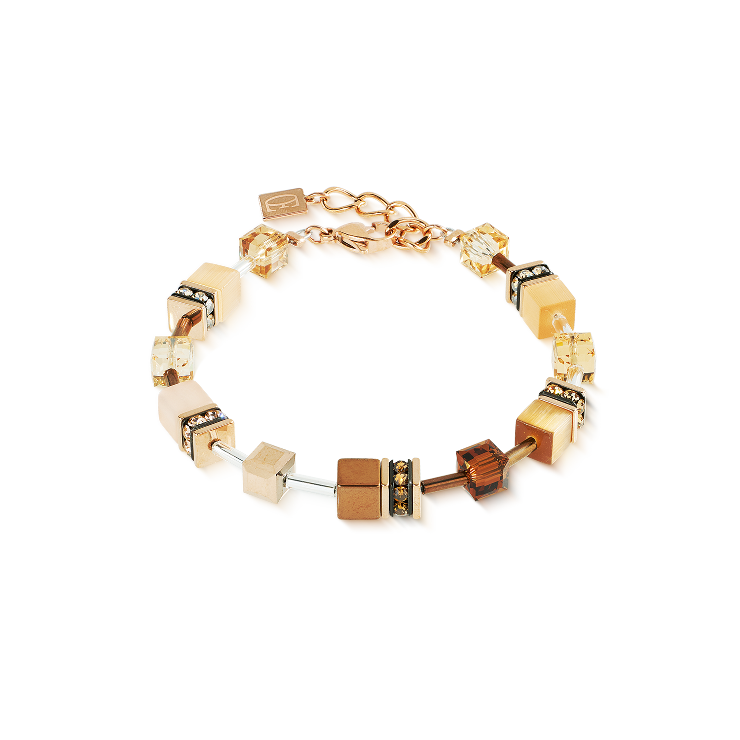 Bracciale Iconico GeoCUBE® Mocha Mousse