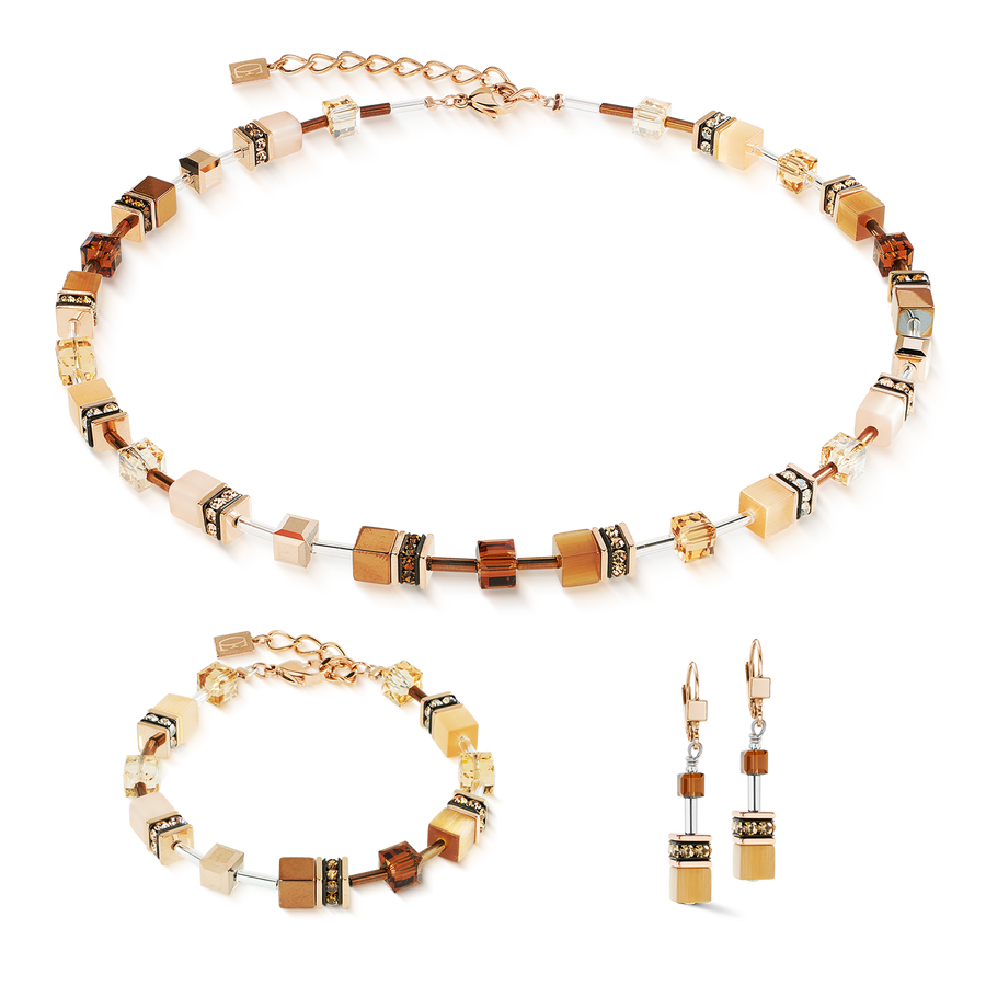 Bracciale Iconico GeoCUBE® Mocha Mousse
