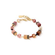 Bracciale GeoCUBE® Iconic golden Blush