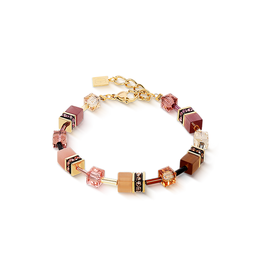 Bracciale GeoCUBE® Iconic golden Blush