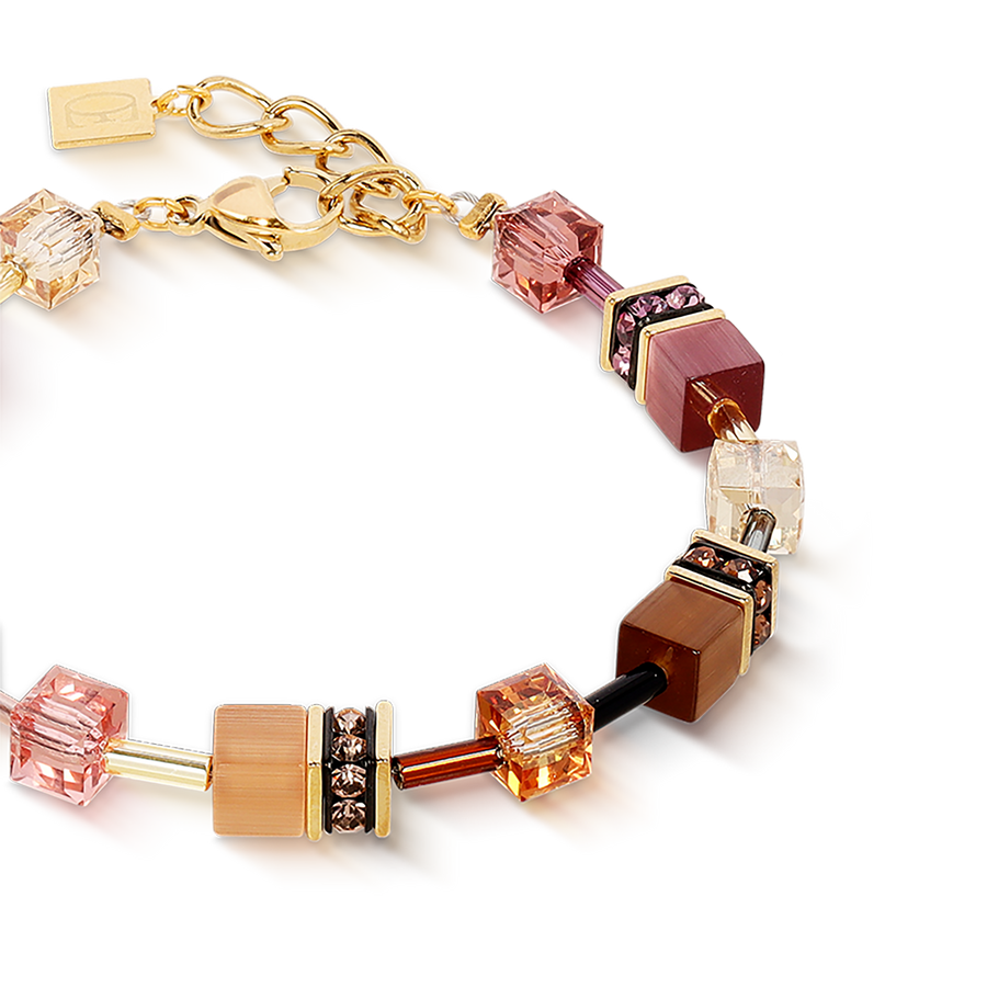 Bracciale GeoCUBE® Iconic golden Blush