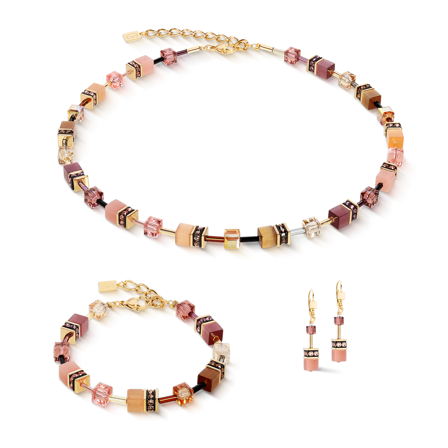 Bracciale GeoCUBE® Iconic golden Blush