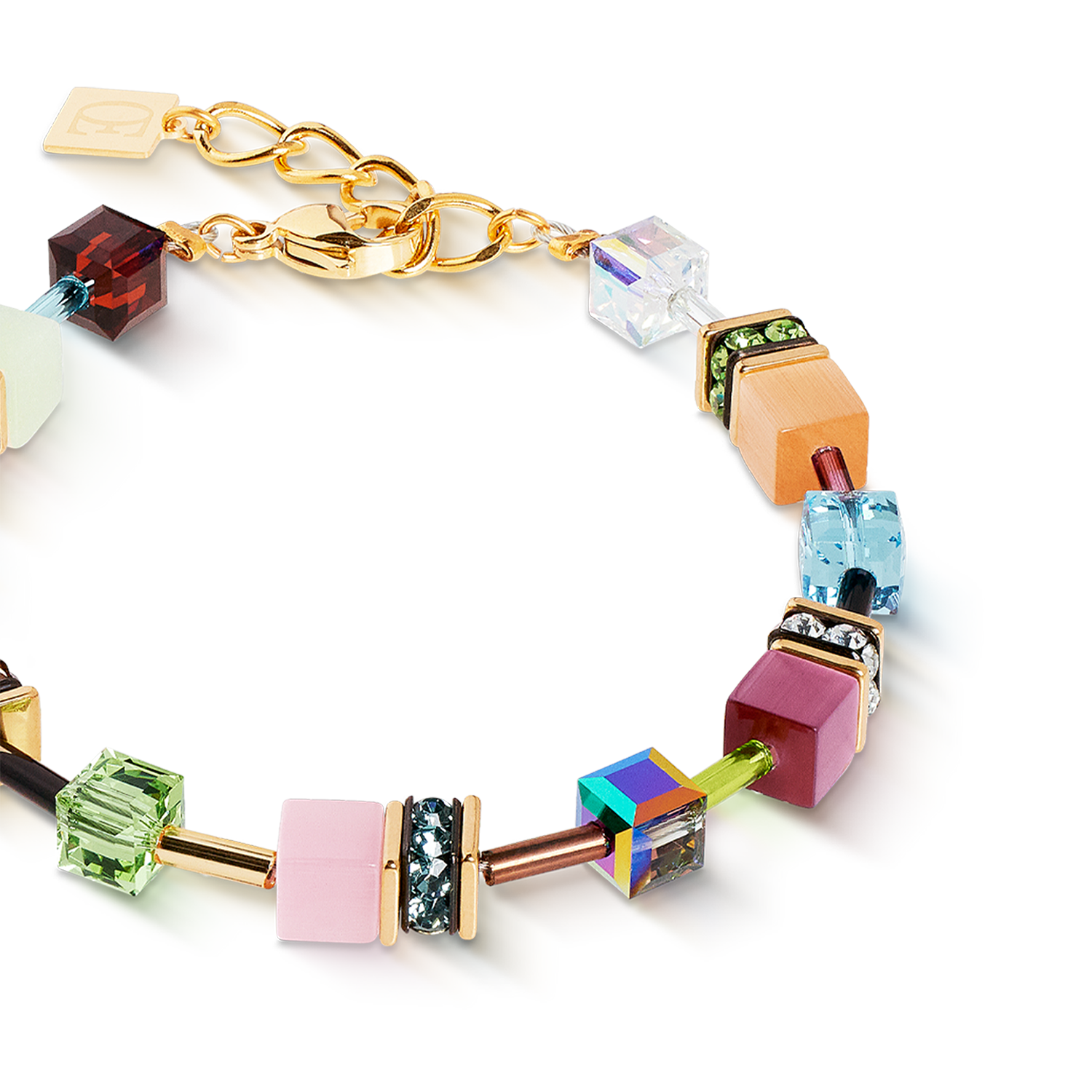 Bracciale GeoCUBE® Iconic Art Nouveau oro