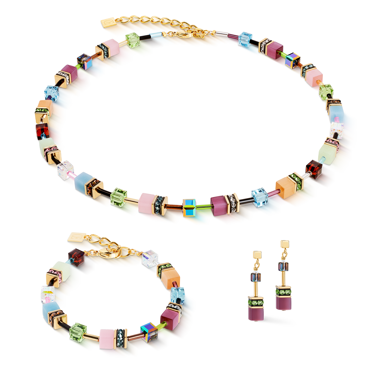 Bracciale GeoCUBE® Iconic Art Nouveau oro