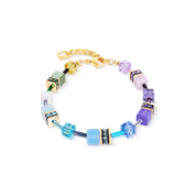 Bracciale GeoCUBE® Iconic Multicolor Boho oro