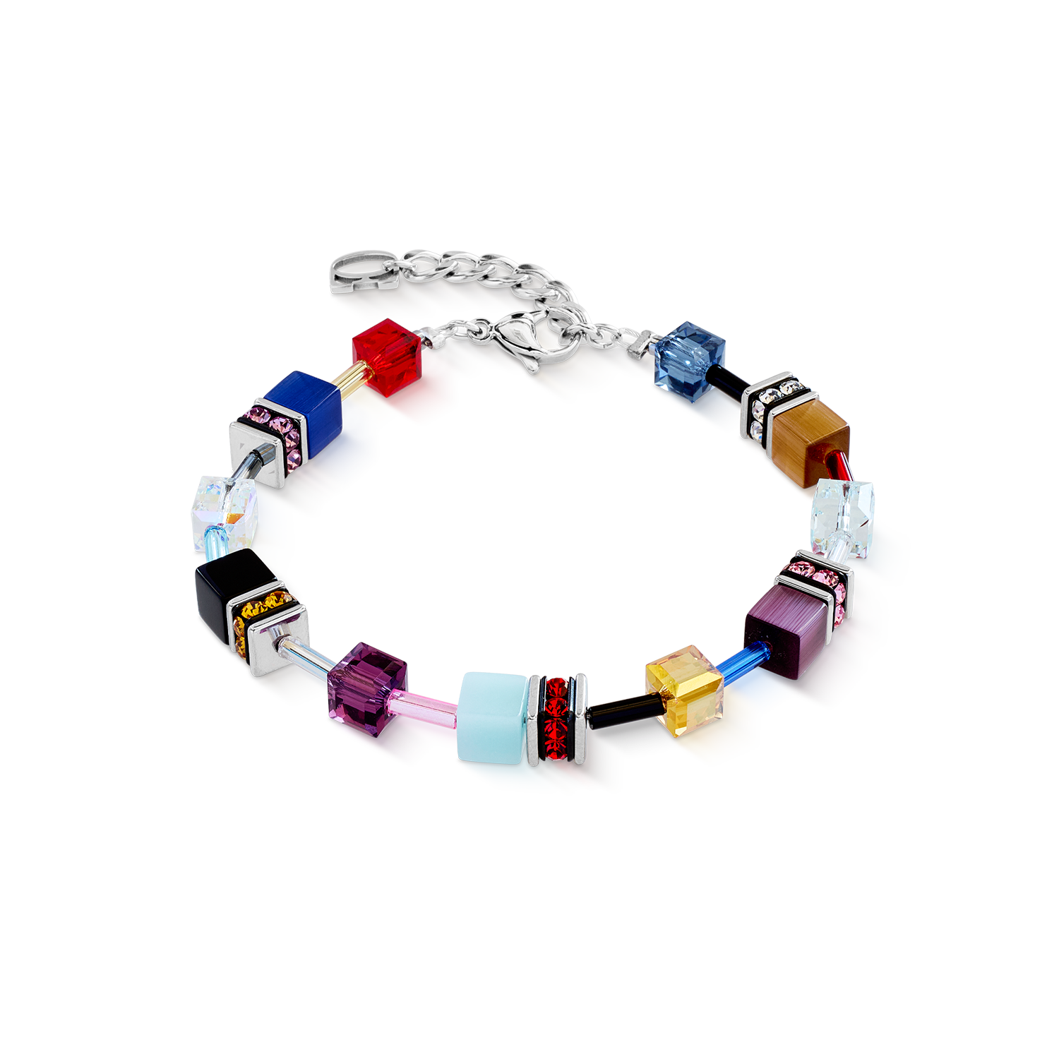 Bracciale GeoCUBE® Iconic Love Energy argento