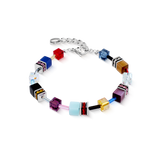 Bracciale GeoCUBE® Iconic Love Energy argento