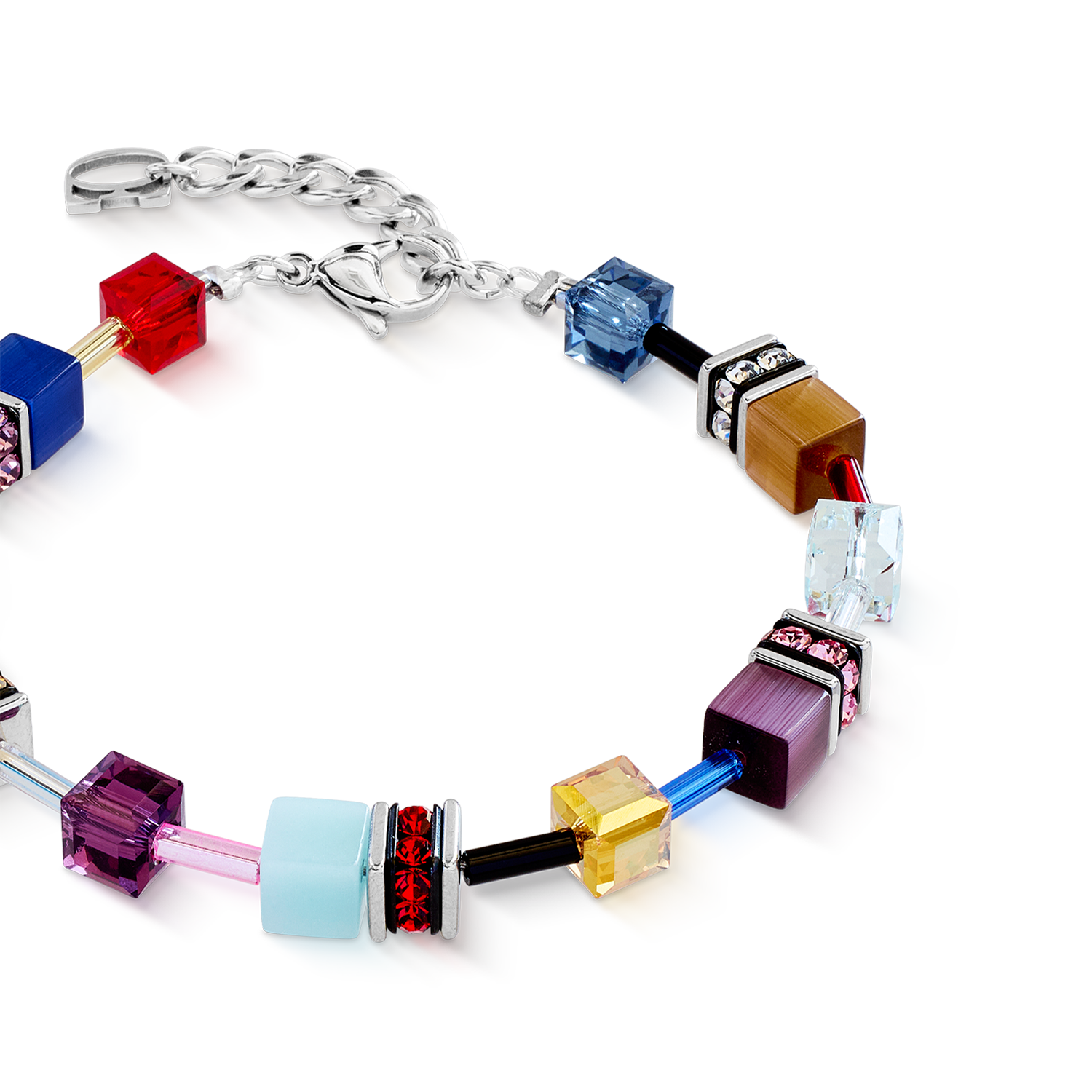 Bracciale GeoCUBE® Iconic Love Energy argento