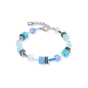 Bracciale GeoCUBE® Iconic acqua-blu