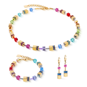 Collana GeoCUBE® Iconic Metallic rainbow oro