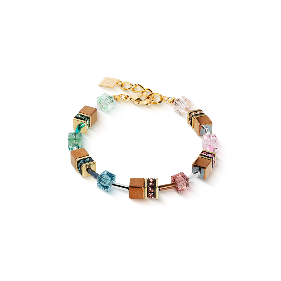 Bracciale GeoCUBE® Iconic Metallic Art Nouveau oro
