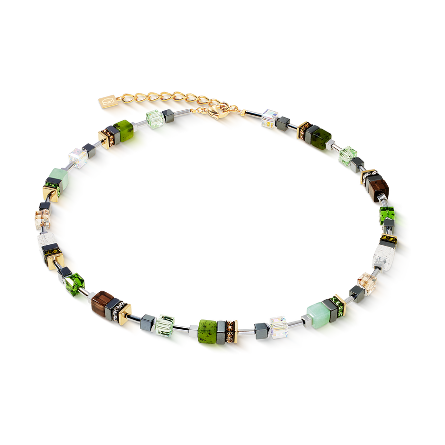 Collana GeoCUBE® Precious Motion Forest Light oro