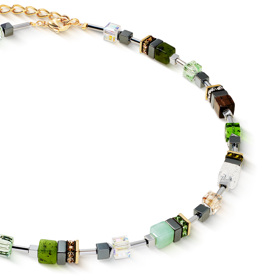 Collana GeoCUBE® Precious Motion Forest Light oro
