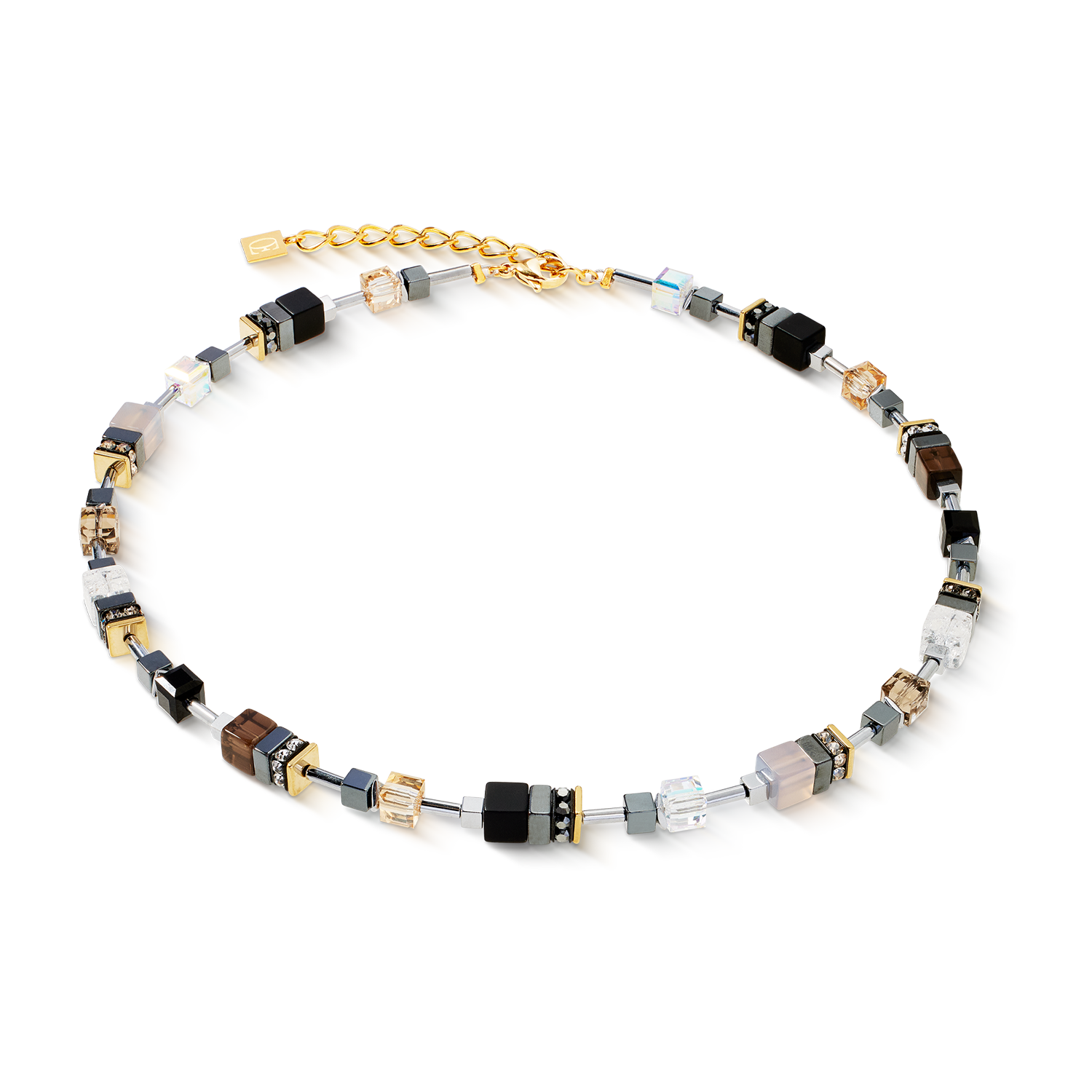 Collana GeoCUBE® Precious Motion Stone Whisper oro