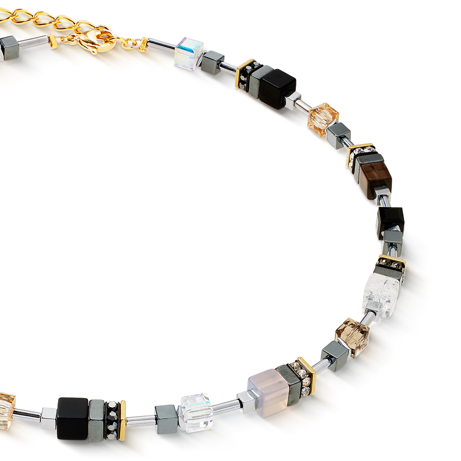 Collana GeoCUBE® Precious Motion Stone Whisper oro