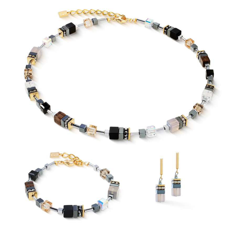 Collana GeoCUBE® Precious Motion Stone Whisper oro