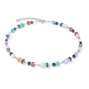 Collana GeoCUBE® Precious Motion Sorbet argento