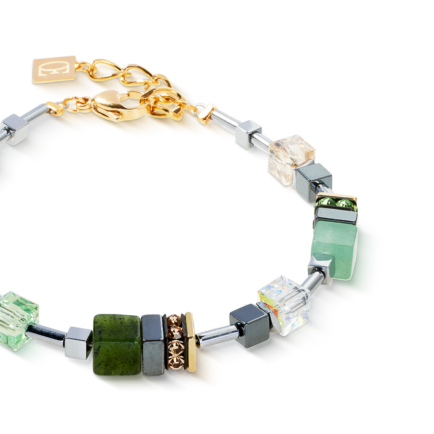 Bracciale GeoCUBE® Precious Motion Forest Light oro