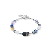 Bracciale GeoCUBE® Precious Motion Blue Moon Bicolore