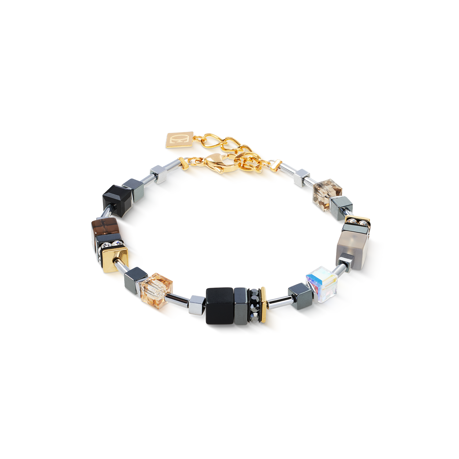 Bracciale GeoCUBE® Precious Motion Stone Whisper oro