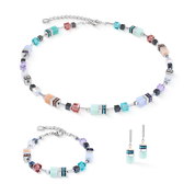 Bracciale GeoCUBE® Precious Motion Sorbet argento