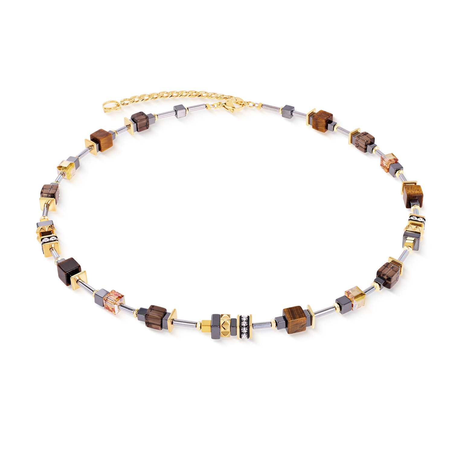 Collana Cube Duet Earth oro