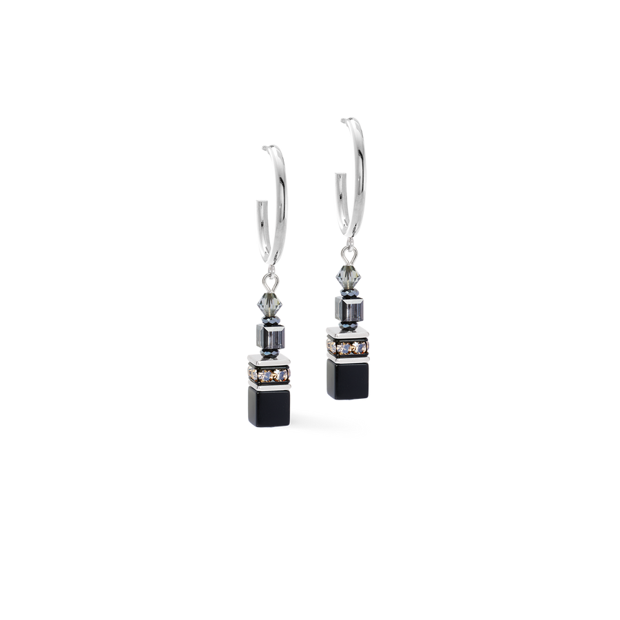 Creole GeoCUBE® Fusion Winter argento-nero