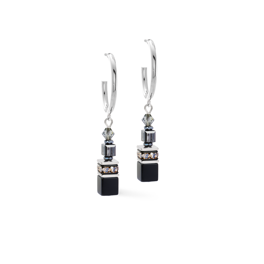 Creole GeoCUBE® Fusion Winter argento-nero