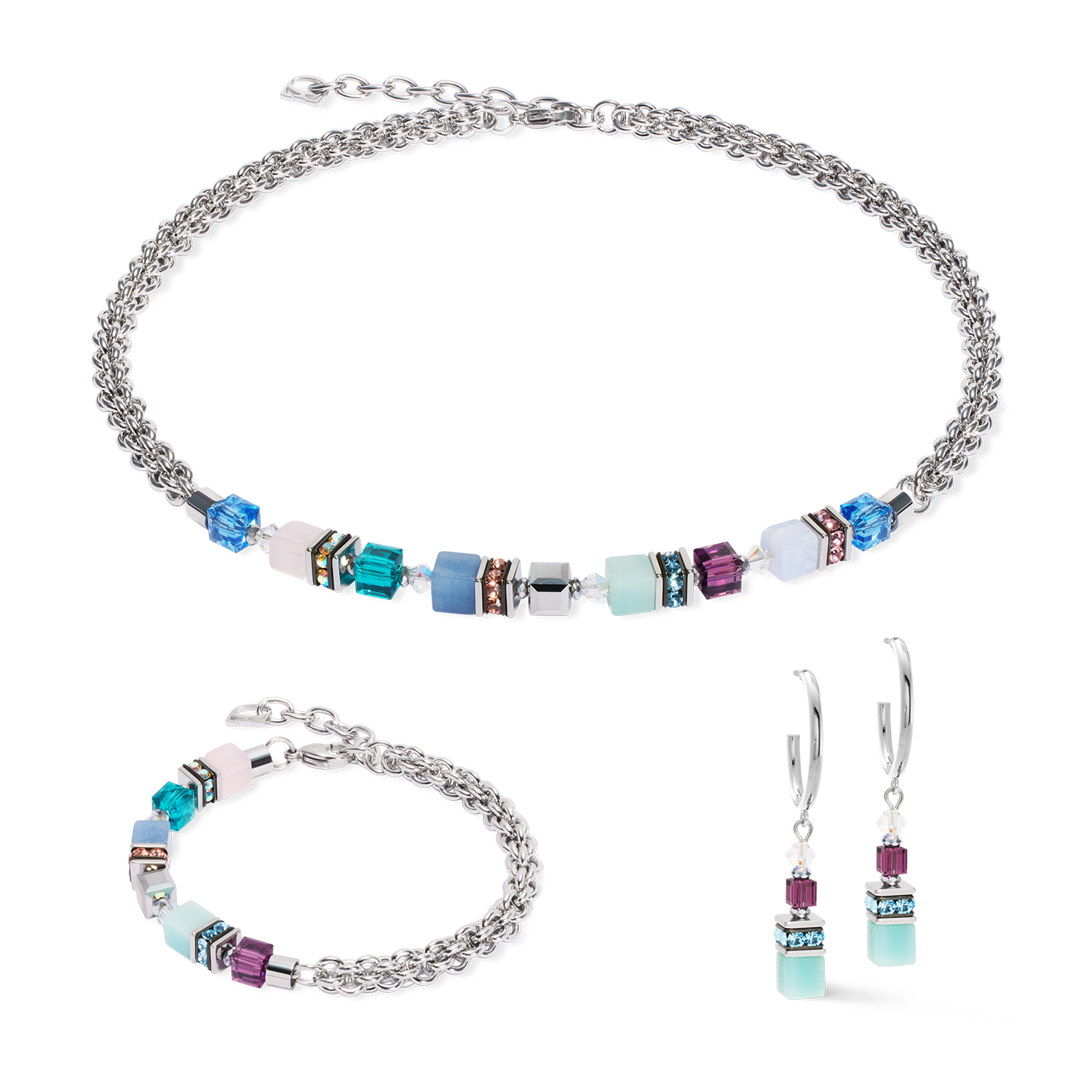 Creola GeoCUBE® Fusion Summer argento-couture