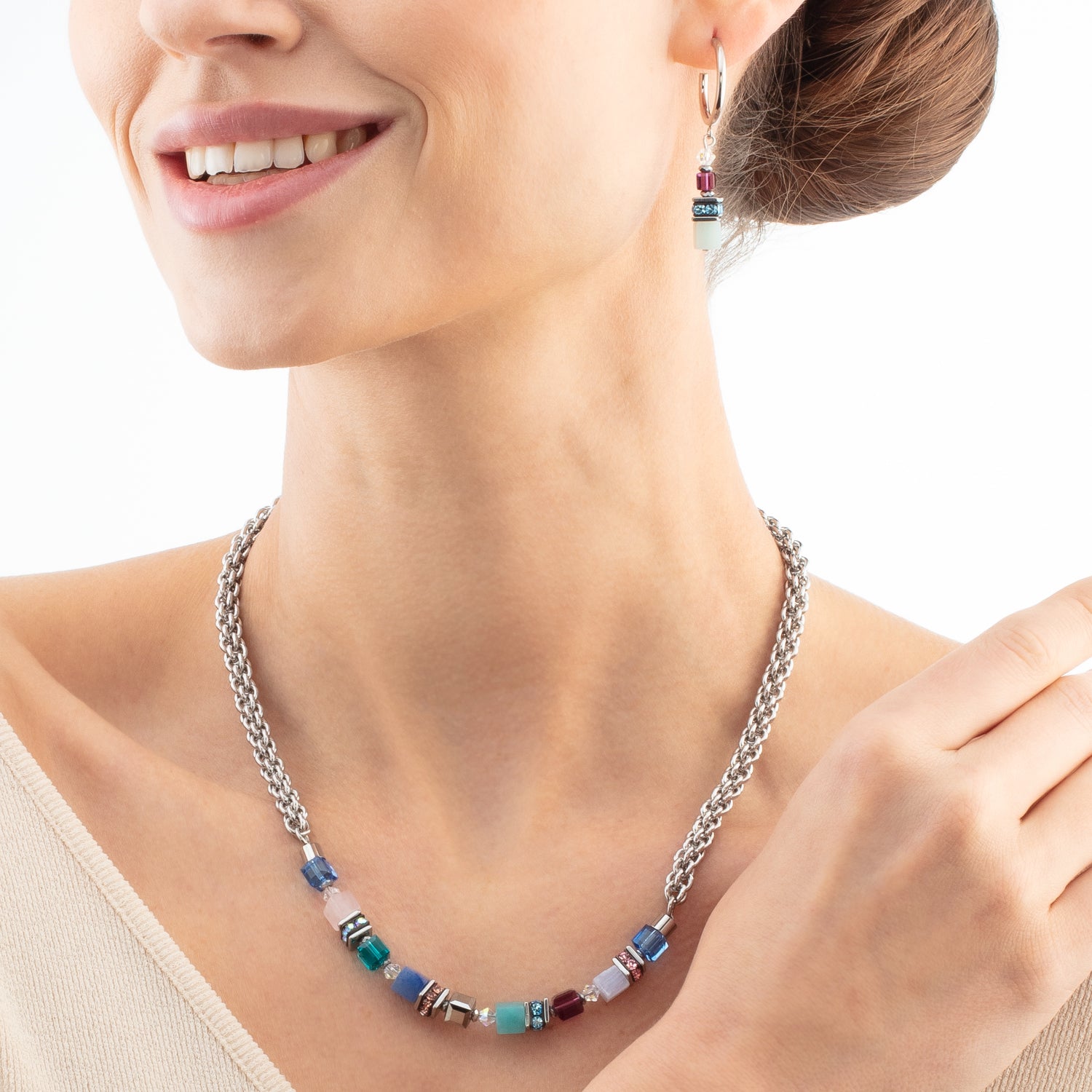 Creola GeoCUBE® Fusion Summer argento-couture