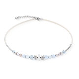 Collana Shape Mix Nexus argento-pastello