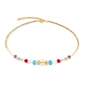 Collana Shape Mix Nexus oro-multicolore