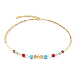 Collana Shape Mix Nexus oro-multicolore